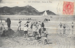 San Sebastain - Escenas De Playa - Edicion G.G. Galarza - Guipúzcoa (San Sebastián)