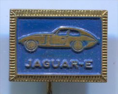 JAGUAR E - Car Auto Automobile, Vintage Pin, Badge - Jaguar