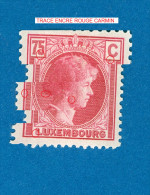 VARIÉTÉS 1926 / 28  N° 175 GRANDE DUCHESSE CHARLOTTE NEUF* GOMME DOS CHARNIÈRE - Variétés & Curiosités