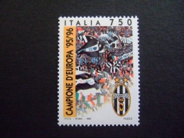 ITALY 1996  JUVENTUS EU CHAMPION     MNH ** (E22-NVT) - Nuevos