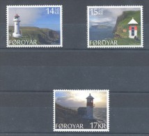 Faroe Islands - 2014 Lighthouses MNH__(TH-1151) - Isole Faroer