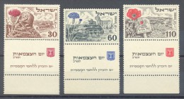 Israel - 1952 Independence MNH__(TH-13843) - Ongebruikt (met Tabs)