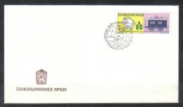 Czechoslovakia  Cover Special Cancellation UPU Postal Organisation Praha   1974 - UPU (Union Postale Universelle)