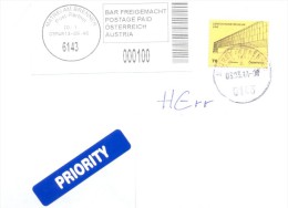 2014. Austria, The Letter By Prioritairy Post To Moldova - Brieven En Documenten