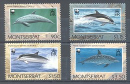 Montserrat - 1990 Dolphins MNH__(TH-11384) - Montserrat