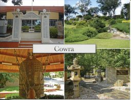 Australia -NSW - Cowra - War Memorial - Cowra Japanese War Cemetery - Japanese Garden - Peace Bell - Albury