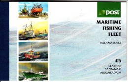 Ireland Prestige Booklet SG #SB41 Maritime Fishing Fleet - Cuadernillos