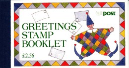 Ireland Booklet SG #SB51 Greetings: Tree Of Hearts, Teddy Bear, Clown, Bouquet Of Flowers - Postzegelboekjes