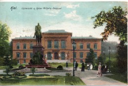 Allemagne. Kiel. Universitat M. Kaiser Wilhelm-denkmal - Kiel