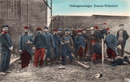 CPA  -  GEFANGENENLAGER    ZOSSEN - WUNSDORF    (Prisonniers  Français ?   1914- 1918 ) - Zossen