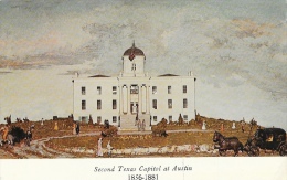 The Second Texas Capitol At Austin - Diorama In The San Jacinto Museum Of History - Austin