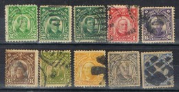 R 1063.  10 Sellos Varios FILIPINAS, Administracion Americana 1906 º - Philippinen