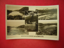 CPSM PHOTO MULTI VUES  AUTRICHE  OSSIACHERSEE IN KARNTEN      VOYAGEE  1951 TIMBRE - Ossiachersee-Orte