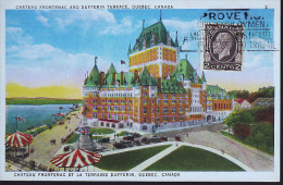 QUEBEC   SUPER STAMP - Québec - Château Frontenac