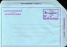 P147-017II - Entier Postal - Aérogramme N°17 II(NF) - Sabena - 10 F De 1974 - 2.15 - Aerograms