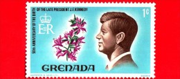 Nuovo - MNH - GRENADA - 1968 - 50° Anniversario Della Nascita Di John F. Kennedy - 1 - Grenada (...-1974)