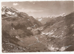 73 - Savoie - Tignes Vue Avant Les Travaux Et Le Mont Blanc Ed Photo Bardou De Val D'isère - Sonstige & Ohne Zuordnung