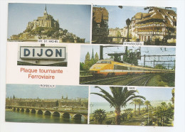 21 - Cote D'or - Dijon Plaque Tournante Ferroviaire Tgv  Ed Combier - Dijon
