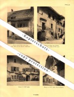 Photographien / Ansichten , 1933 , Avenches , Prospekt , Architektur , Fotos !!! - Avenches