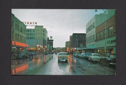 GREAT FALLS - MONTANA - CENTRAL AVENUE  EARLY EVENING SHOWER ADDS CHARM TO THE CITY´S MAIN STREET - BY CLIFFORD B. ELLIS - Great Falls