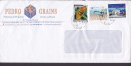 Switzerland PEDRO GRAINS Brokerage & Logistics POSCHIAVO 2006 Cover Lettera Schmetterling Butterfly Papillon - Brieven En Documenten