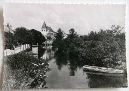 CPA NON VOYAGEE LIGNY LE CHATEL YONNE VUE SUR LE BIEF ET L EGLISE - Ligny Le Chatel