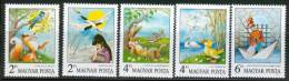 HUNGARY-1987. Fairy Tales Cpl.Set   Mi:3937-3941. MNH!!! 4.50EUR - Nuevos