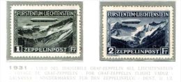 1931 - Dirigibile Graf Zeppelin P.A. N° 7/8 - Luchtpostzegels