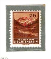 1935 - Franc. Precedente Soprastampato - N° 16 - Dienstzegels