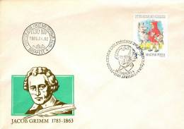 HUNGARY - 1985. FDC - Youth - Little Red Riding Hood By The Brothers Grimm I. - FDC