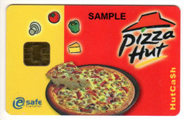 FRANCE CARTE A PUCE DEMO PIZZA HUT - Cartes De Salon Et Démonstration