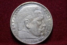 Germany 5 Reichsmark 1936 Km#86 Ag. (inv1183) - 5 Reichsmark