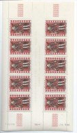 Collection D´Art Palais Princier - Monaco - Feuille De 10 Timbres Neufs - à Coin Daté - Charles II - 19/06/68 - Lots & Serien