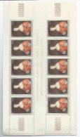 Collection D´Art Palais Princier - Monaco - Feuil.de 10 Timbres Neufs à Coin Daté -Charlotte De Grammont - 17/09/70 - Collections, Lots & Séries