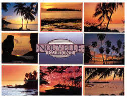 (230) New Caledonia Sunset (with Stamp) - Nieuw-Caledonië