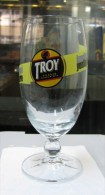 AC - TROY BEER GLASS # 3 BEER GLASS FROM TURKEY - Bière