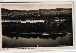 Remagen - Blick Vom Rolandsbogen Auf Nonnenwerth Und Bad Honnef - Remagen