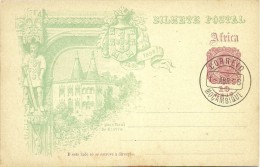 Postal Stationery - Africa - Moçambique 1898 - Paço Real De Cintra - Entiers Postaux