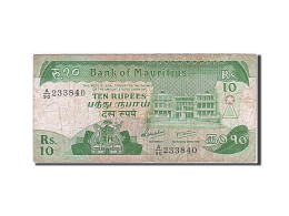 Billet, Mauritius, 10 Rupees, 1985, Undated, KM:35a, TB - Mauritius