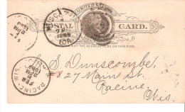 Tarjeta Postal De 1889 - ...-1900