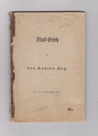 Schweiz Straf-Gesetz Für Den Kanton Zug 1876 - Politik & Zeitgeschichte