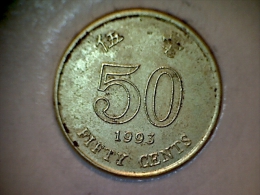 Hong Kong 50 Cents 1993 - Hongkong