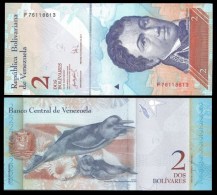 VENEZUELA :  2  Bolivares  Del  24.05.2007  Pick 88  FdS  UNC - Venezuela