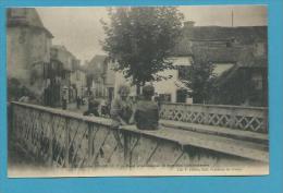 CPA 48 Pont D'Andioque Et Rue Des Cultivateurs SALIES DE BEARN 64 - Salies De Bearn