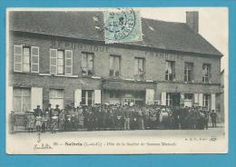 CPA Fête De La Société De Secours Mutuels SALBRIS 41 - Salbris