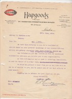 Lettre 1909 HAPGOODS The International Organisation Of Brain Brokers LONDON - Verenigd-Koninkrijk