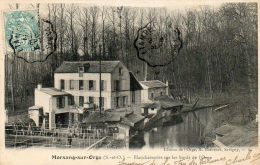 CPA - MORSANG-sur-ORGES (91) - Aspect De La Blanchisserie-Lavoir Sur Les Bords De L'Orge En 1904 - Morsang Sur Orge