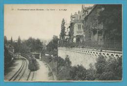 CPA 14 - Chemin De Fer Train La Gare FONTENAY-AUX-ROSES 92 - Fontenay Aux Roses