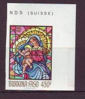 BURKINA FASO 1988. YT N° 798** NON DENTELE. Noël - Burkina Faso (1984-...)