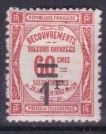 FRANCE  1926  TAXE N° 53   * MH  BEL EXEMPLAIRE COTE 23  € - 1859-1959 Postfris